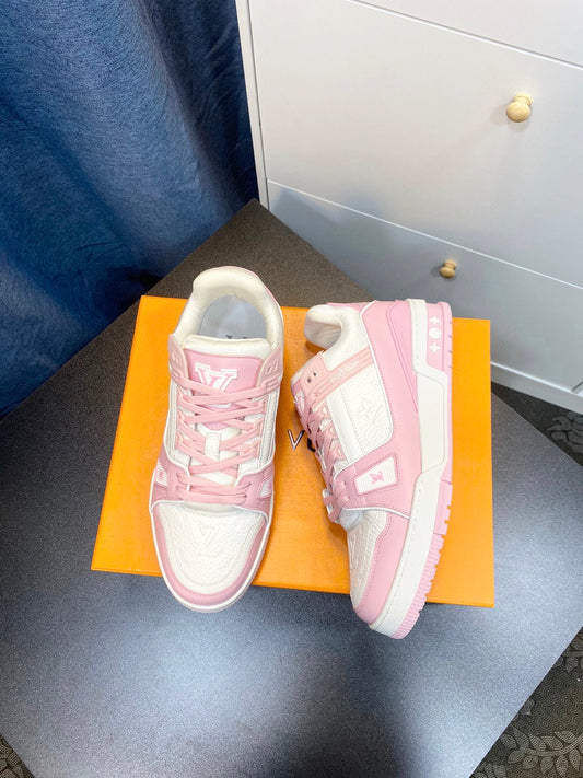 LV shoes pink