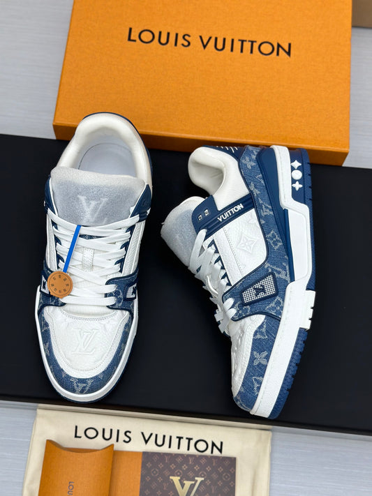 LV shoes blue